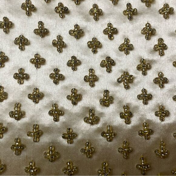 La Regale LTD Vintage Gold Bead and Sequin Clutch - Picture 8 of 10